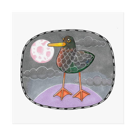 Peter the Bird Art Poster