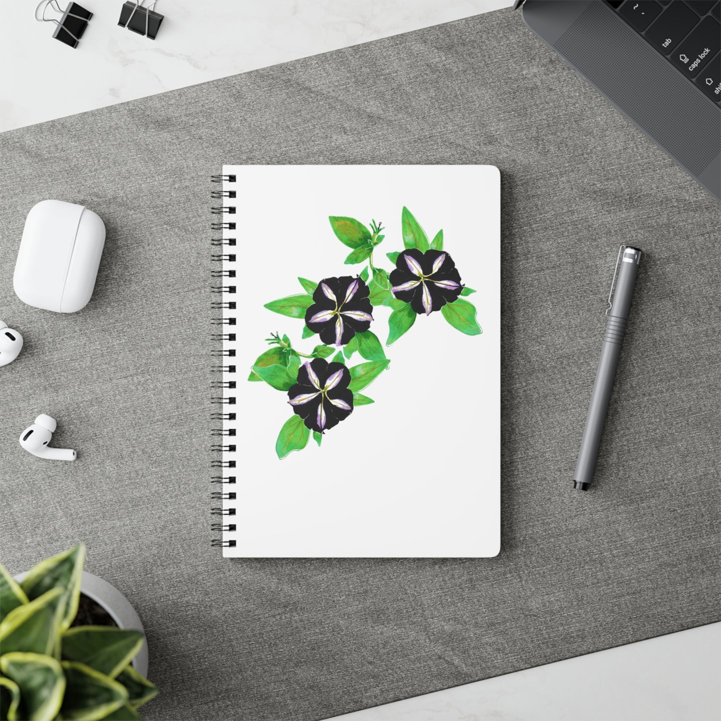 Morning Glory A5 Notebook