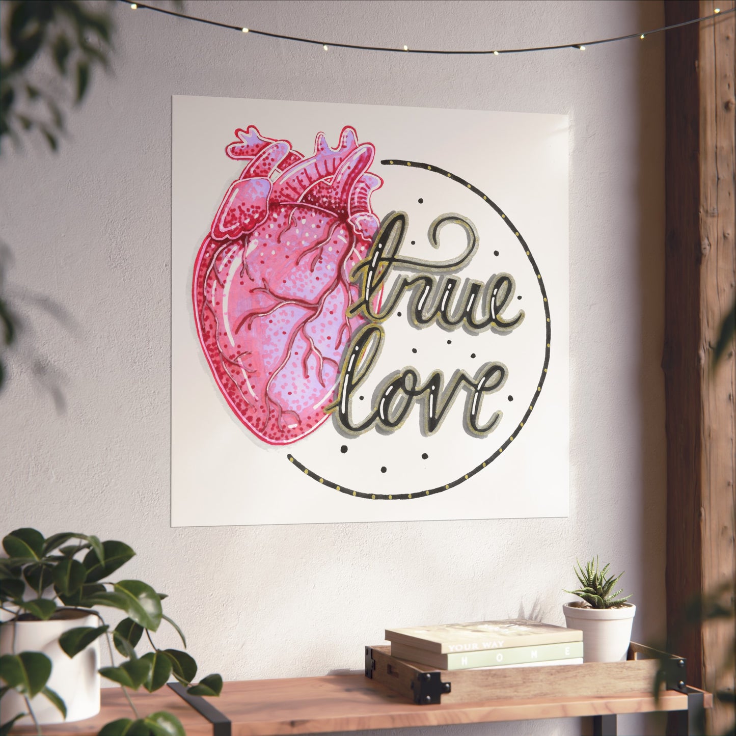 True Love Art Poster
