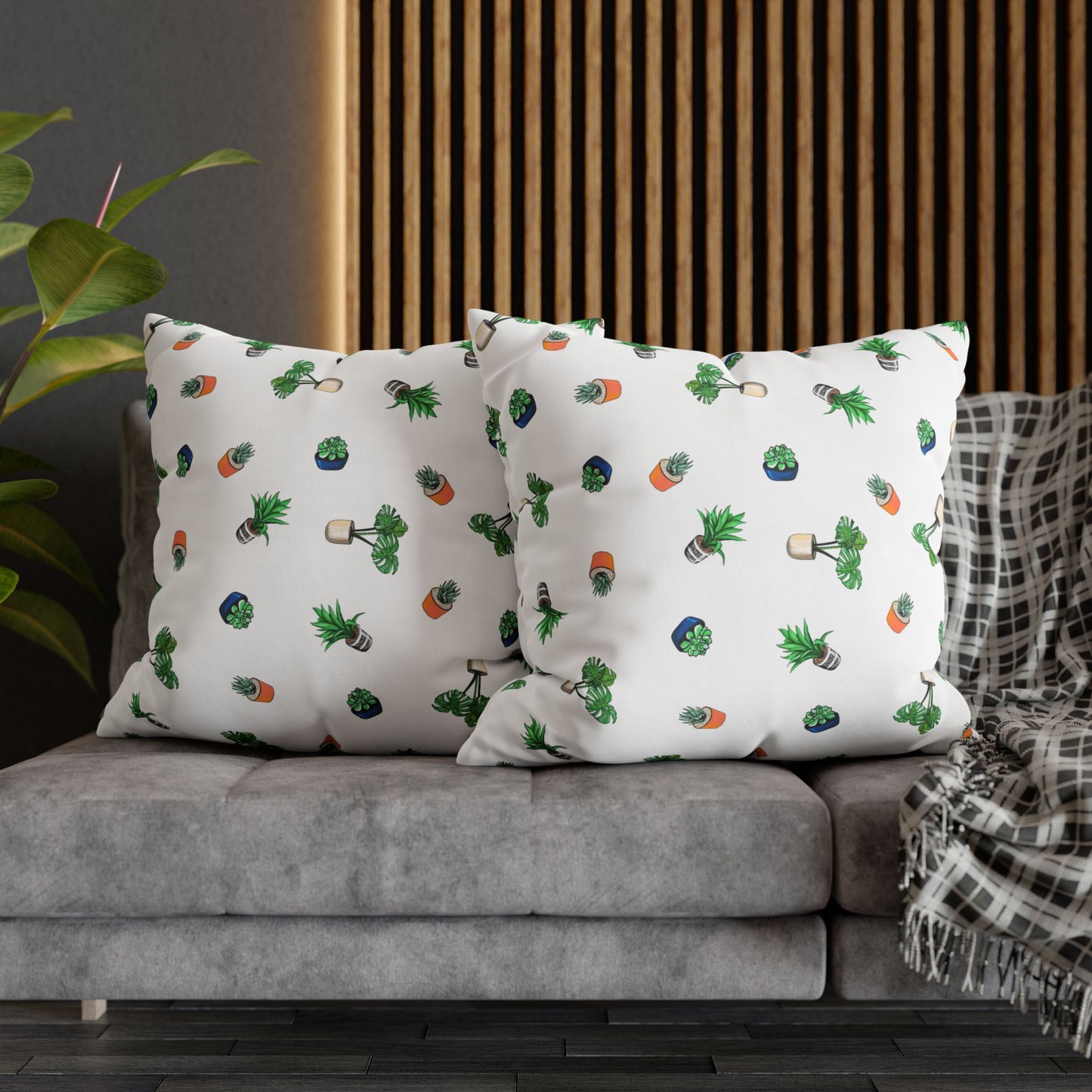 Plant Lover Pattern Pillowcase