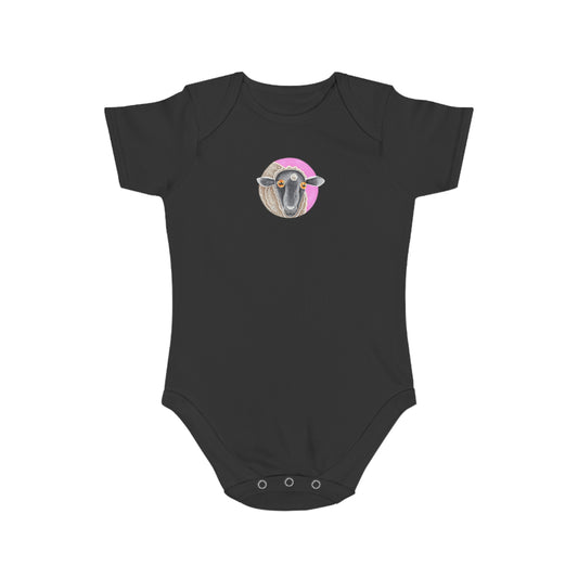 Steve the Sheep Baby Bodysuit