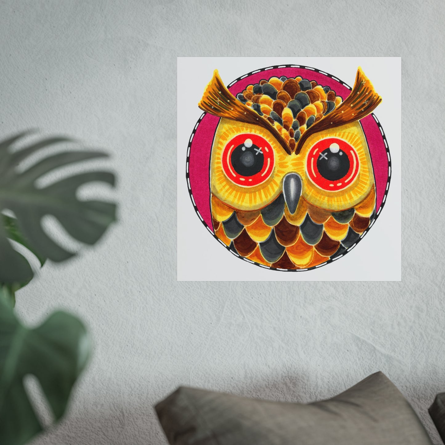 Sir Douglas Hootington the Owl Art Poster