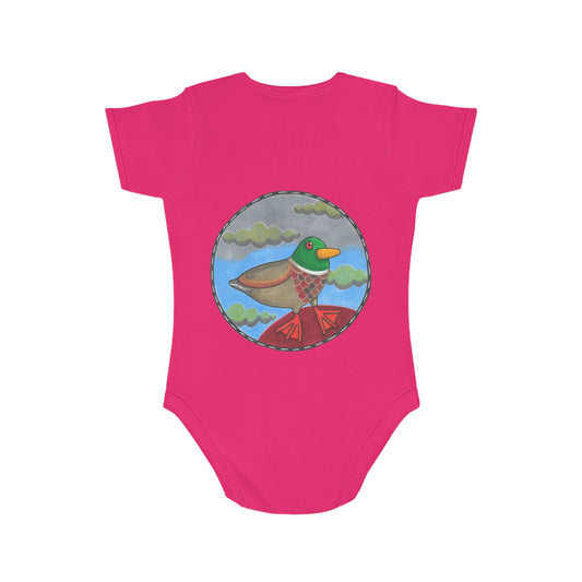 Mark the Mallard Baby Bodysuit