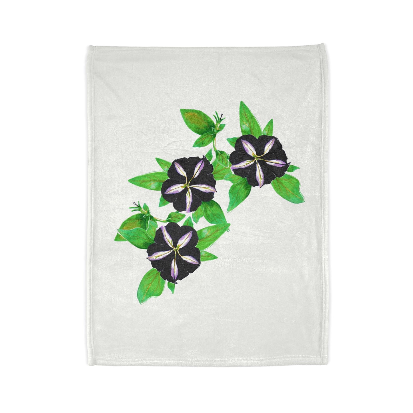 Morning Glory Throw Blanket