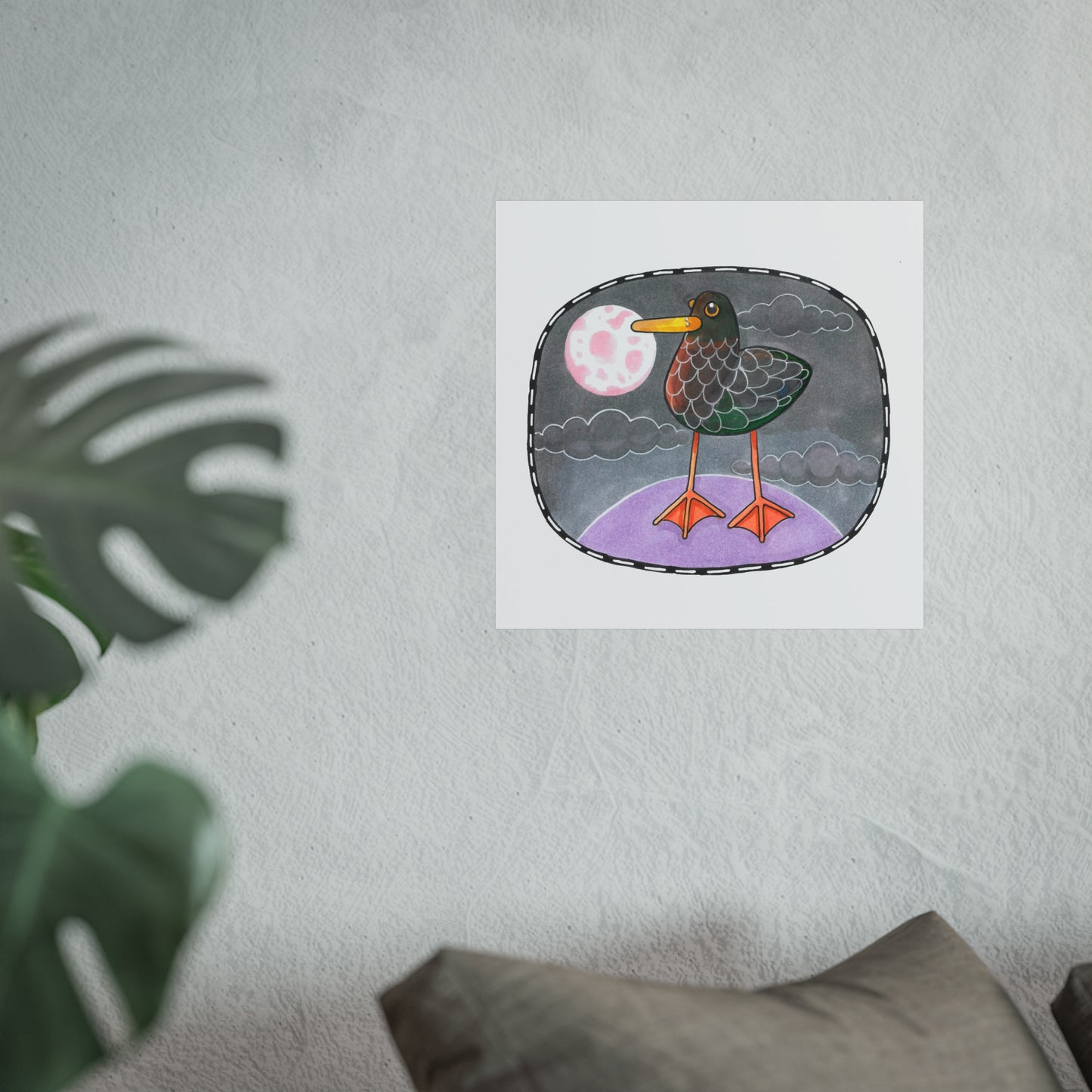 Peter the Bird Art Poster