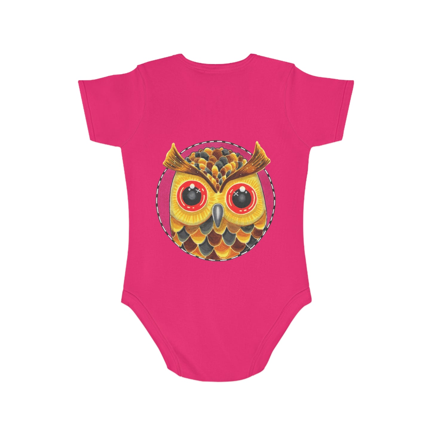Sir Douglas Hootington the Owl Baby Bodysuit