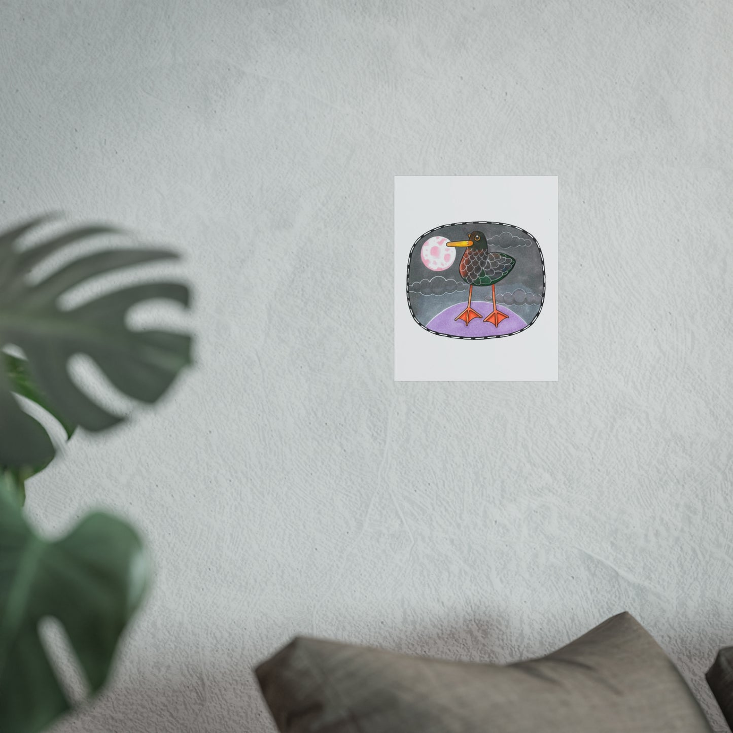 Peter the Bird Art Poster