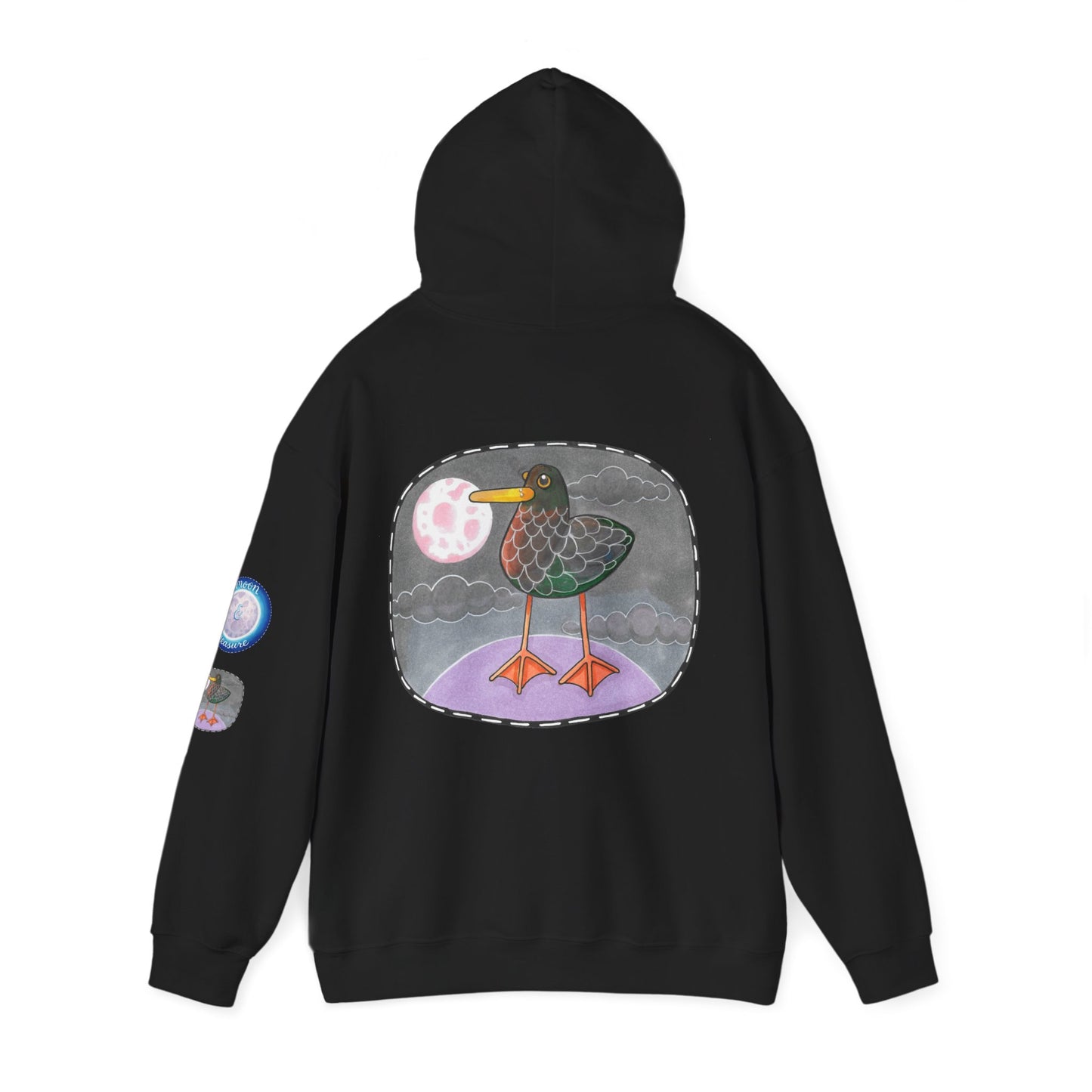 Peter the Bird Moon Hoodie
