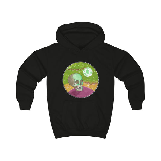 Psychedelic Skull Kids Hoodie