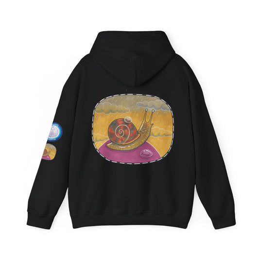 Slow Norman the Snail Hoodie