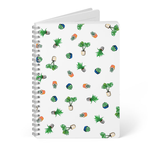 Plant Lovers Pattern A5  Notebook