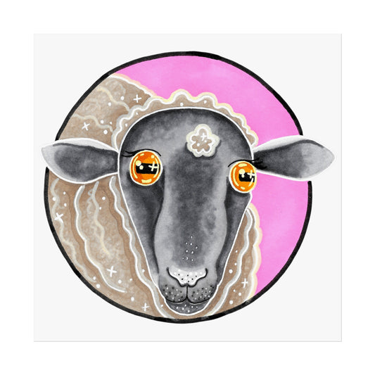 Steve the Sheep Art Poster