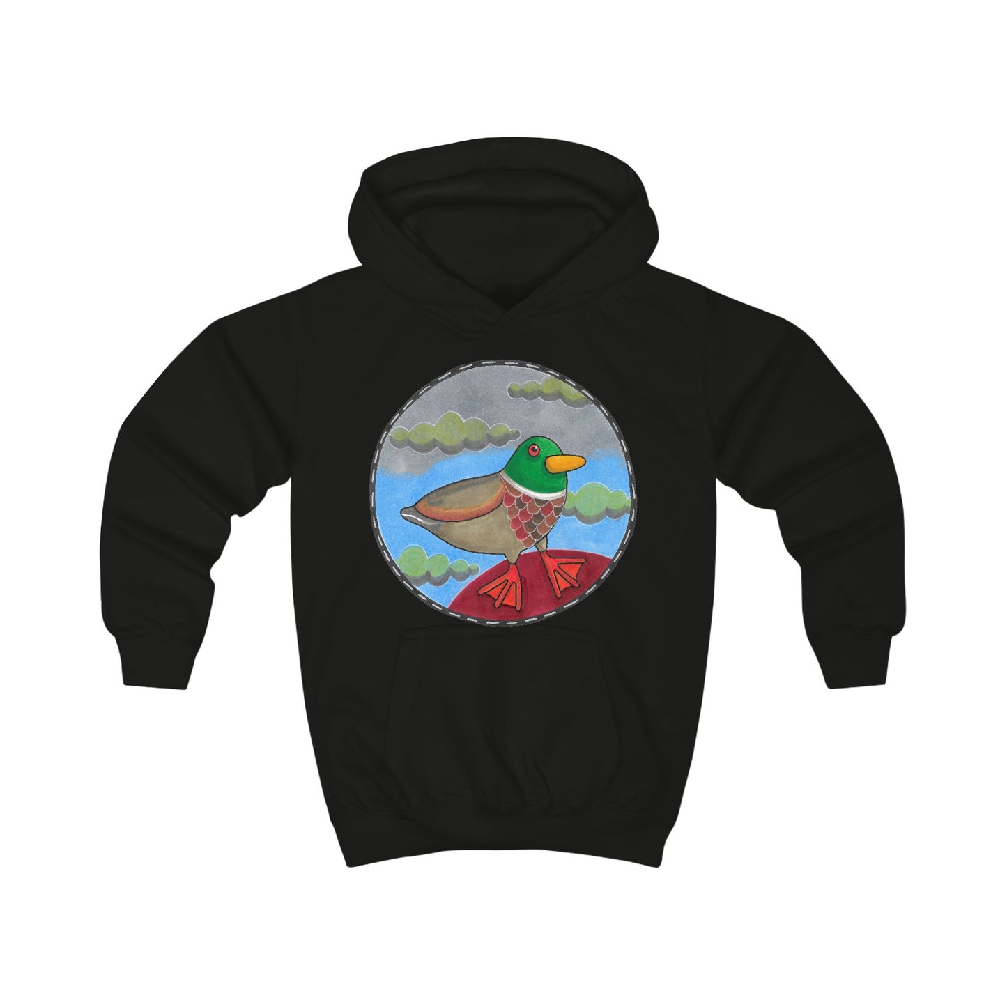 Mark the Mallard Kids Hoodie