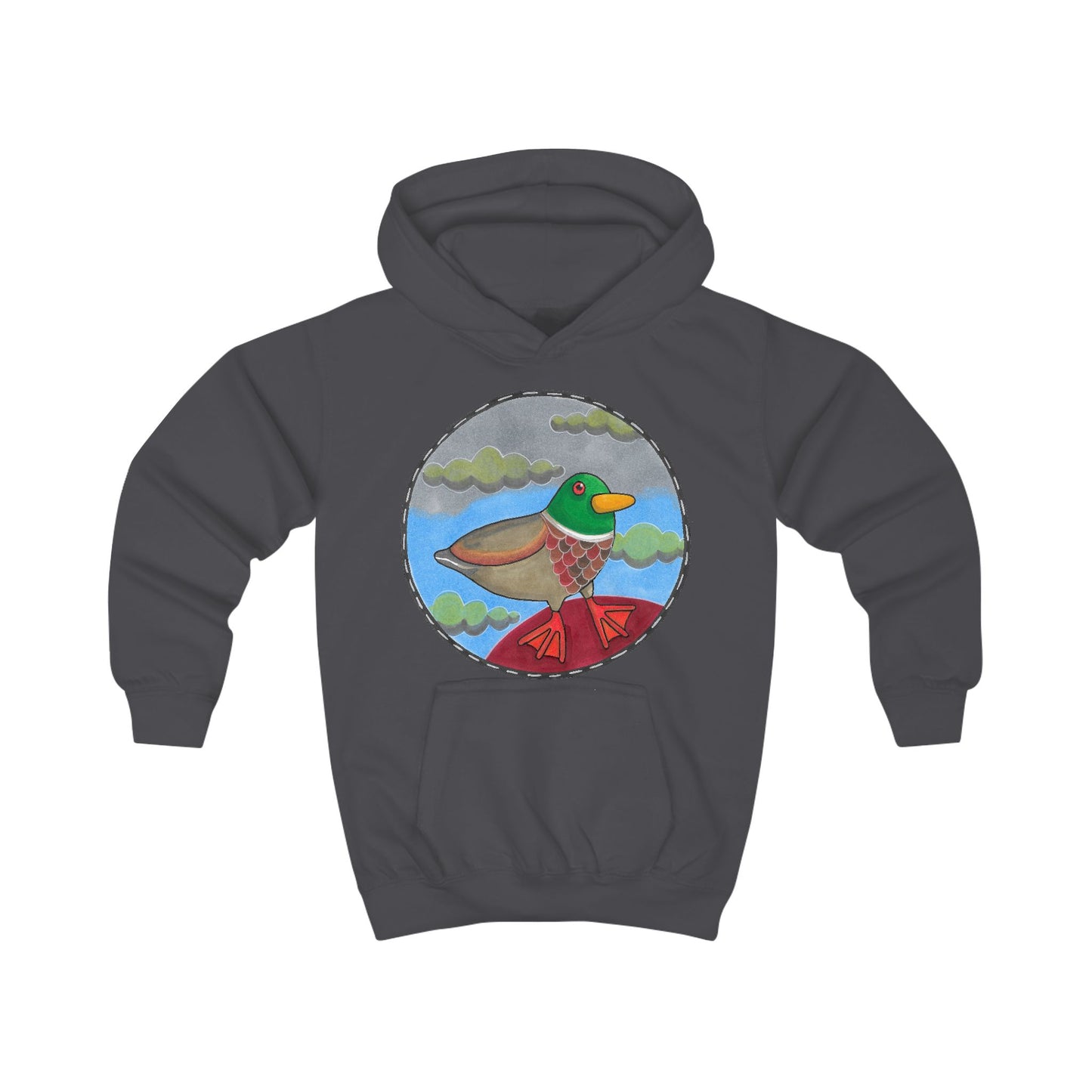 Mark the Mallard Kids Hoodie
