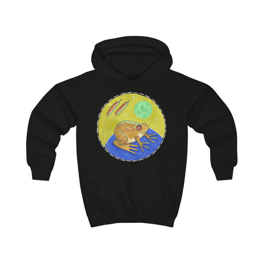 Geoffrey the Frog Kids Hoodie