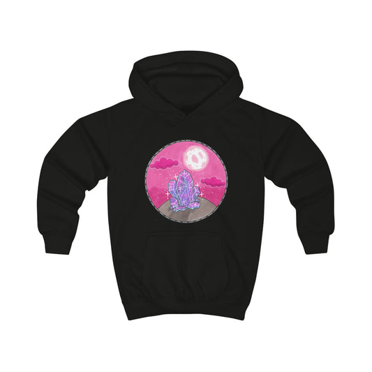 Psychedelic Crystals Kids Hoodie