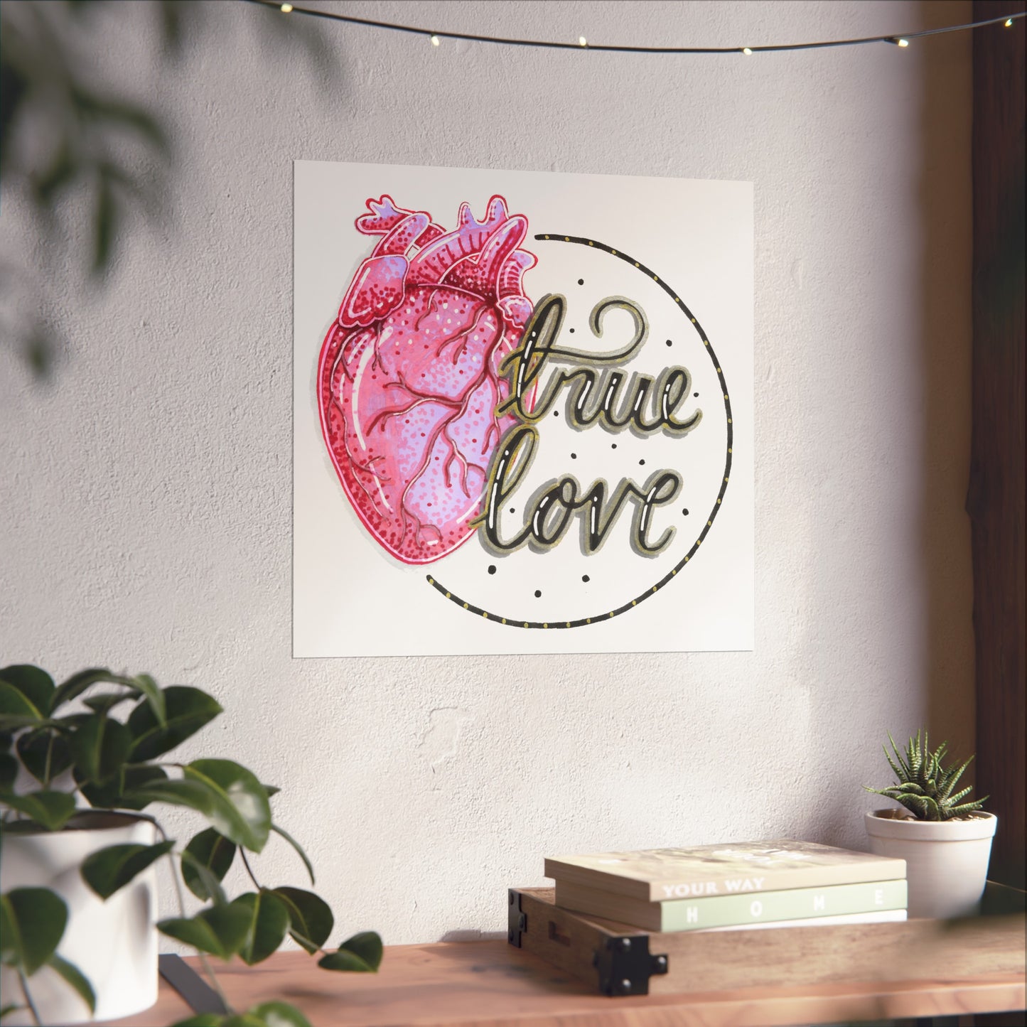 True Love Art Poster