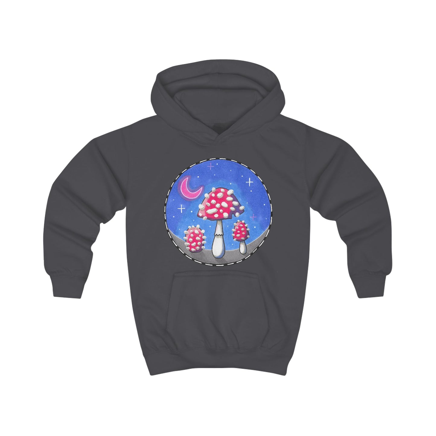 Psychedelic Mushroom Kids Hoodie