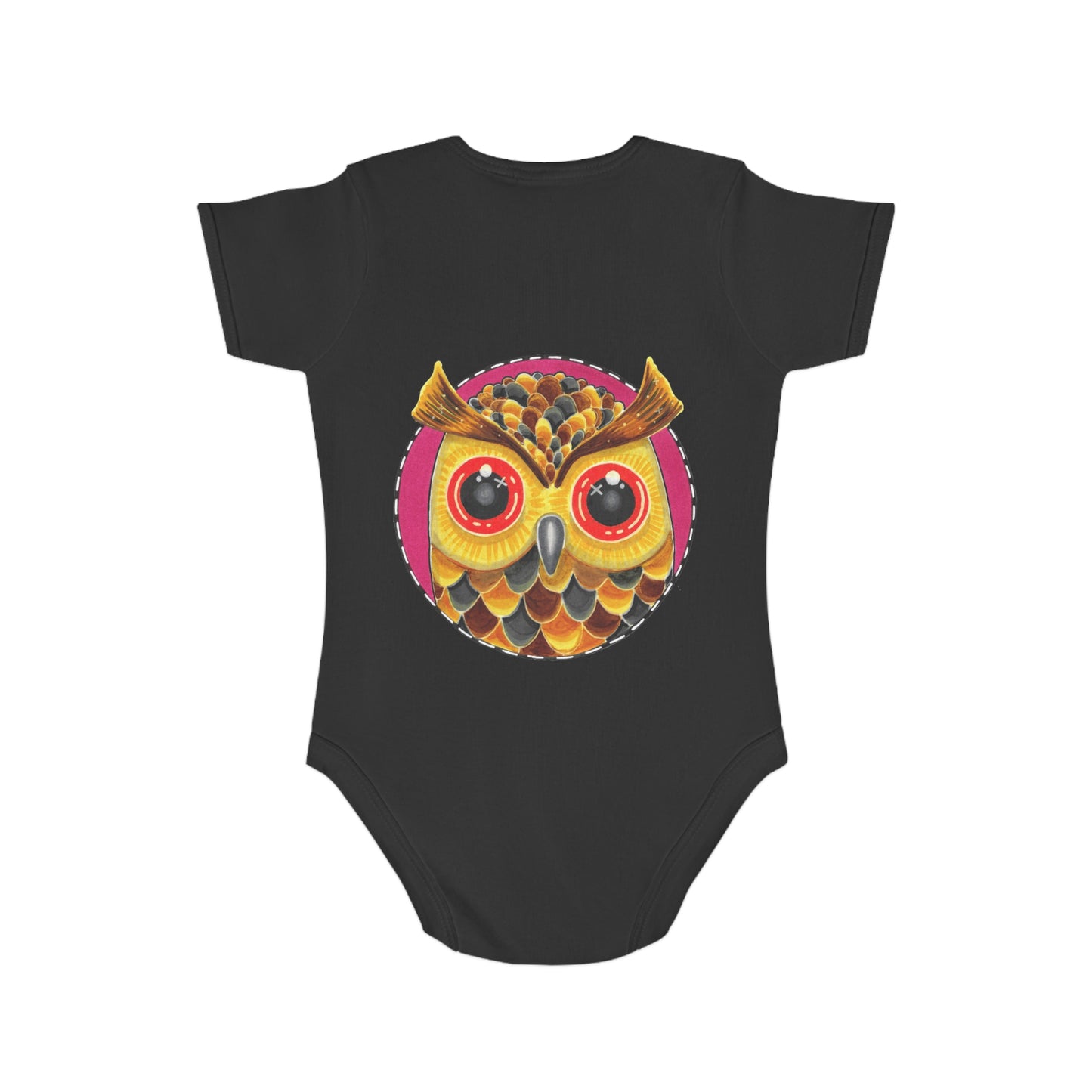 Sir Douglas Hootington the Owl Baby Bodysuit