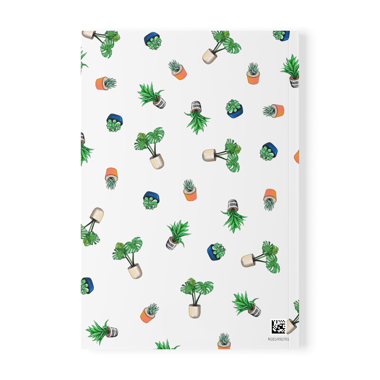 A5 Plant Lovers Pattern A5 Notebook