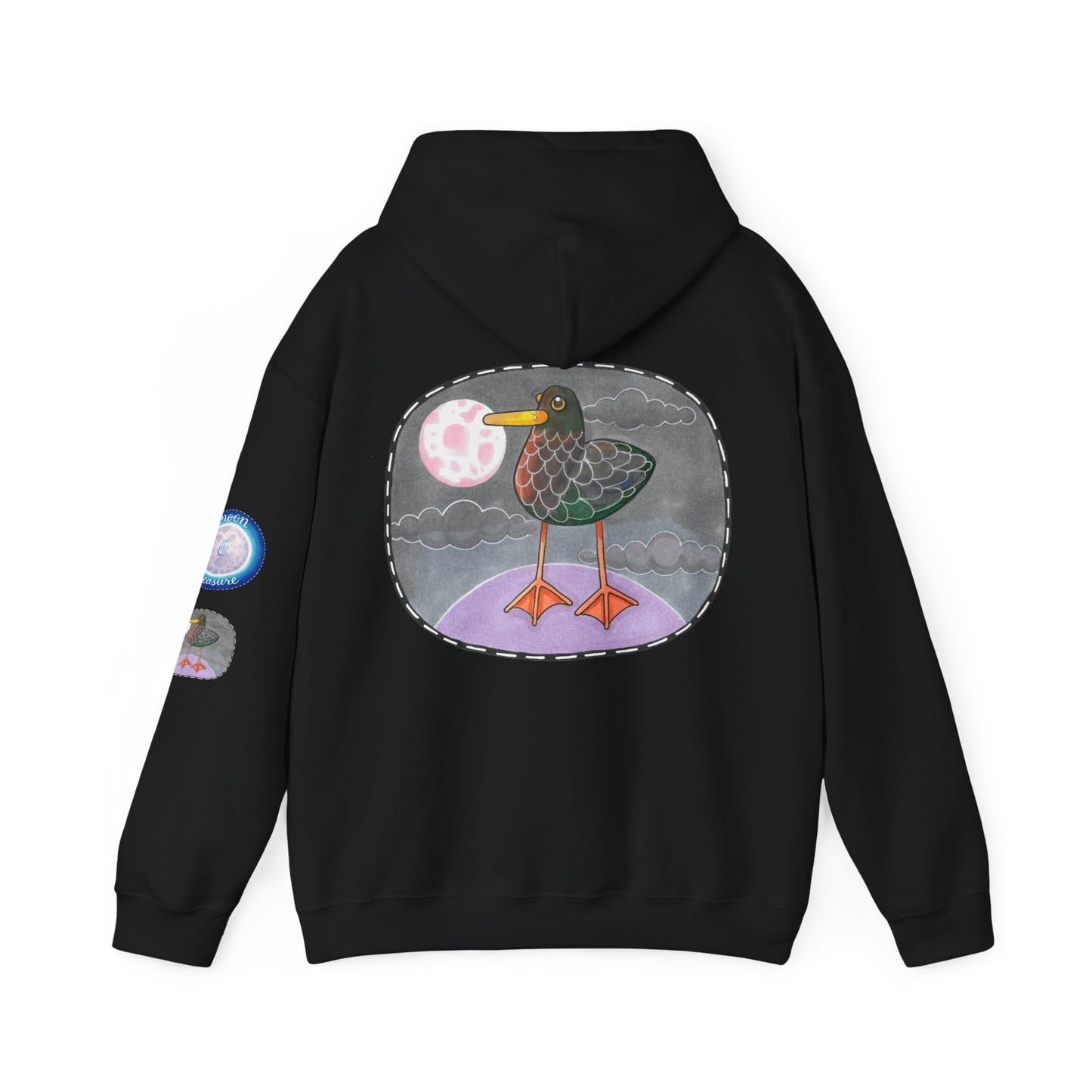 Peter the Bird Moon Hoodie