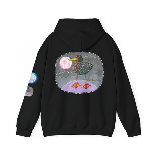 Peter the Bird Moon Hoodie