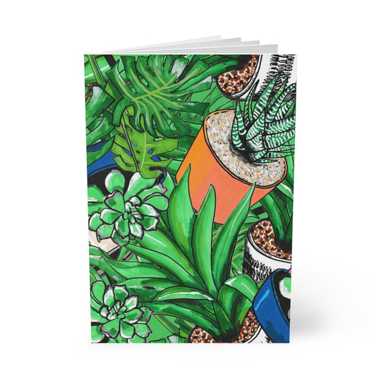 Tropical Succulents A5 Softcover Notebook