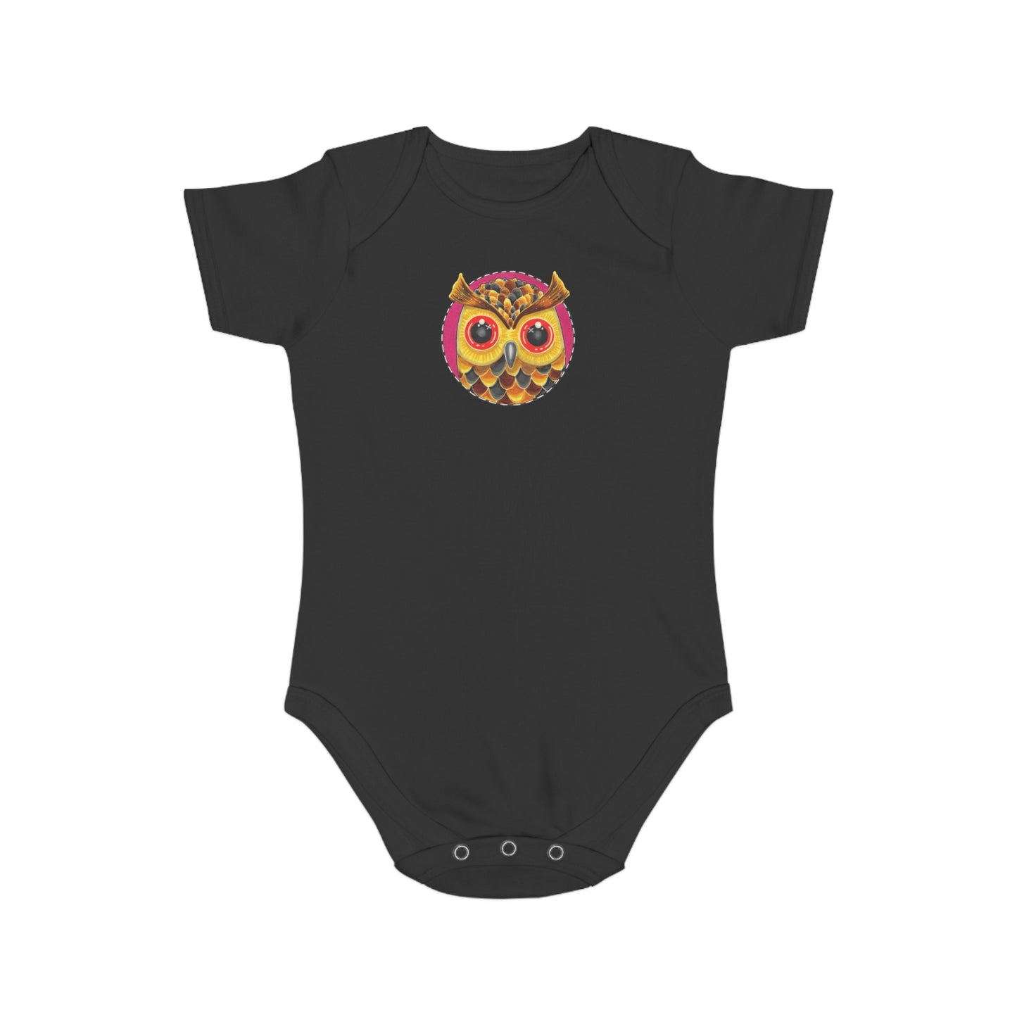 Sir Douglas Hootington the Owl Baby Bodysuit