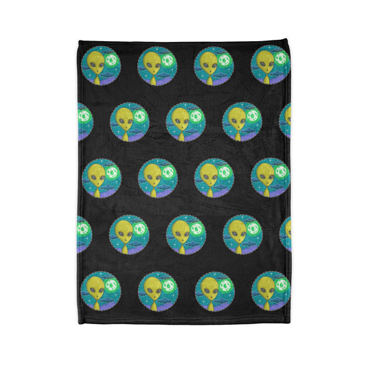 Alfred the Alien Pattern Blanket