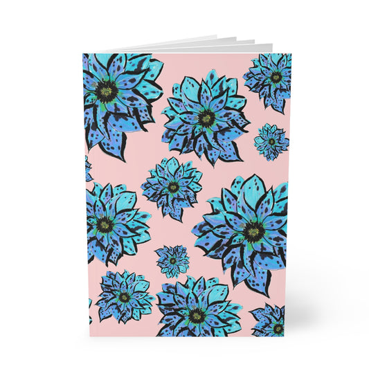 Blue Dahlia A5 Softcover Notebook