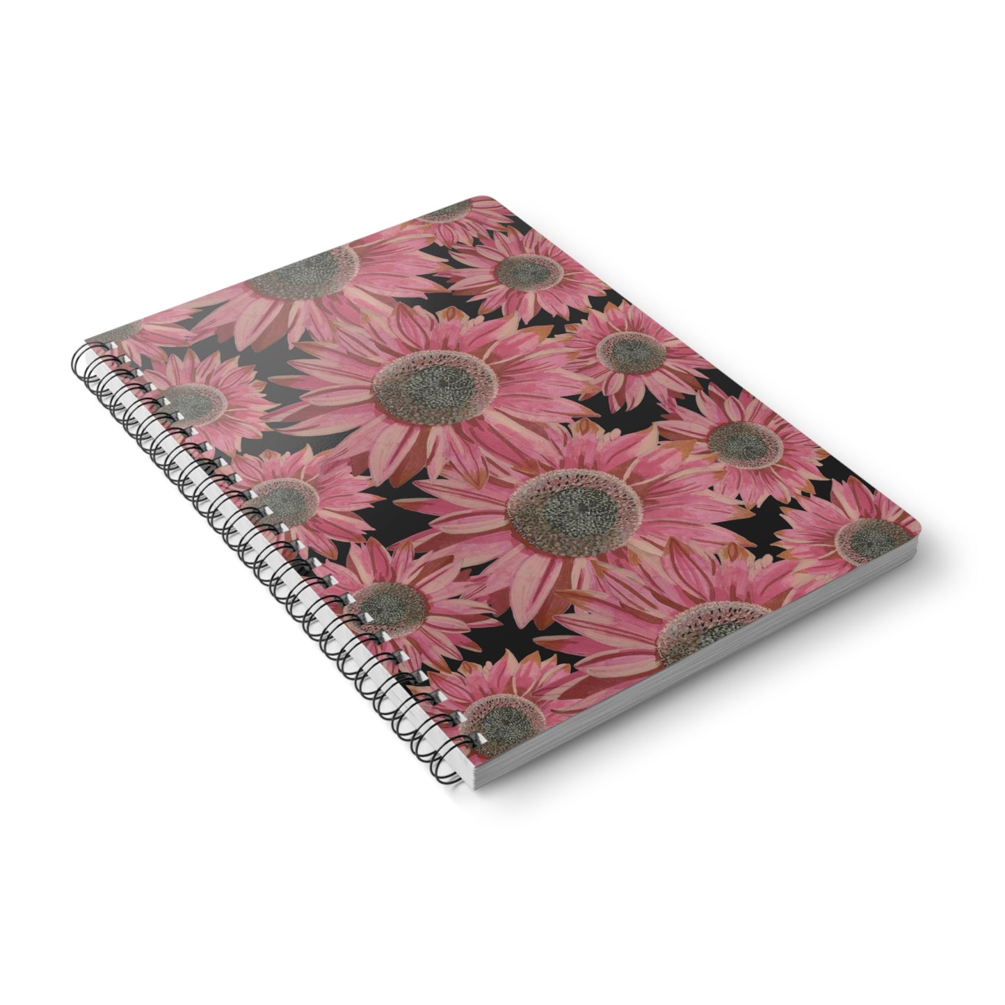 Pink Sunflowers A5  Notebook