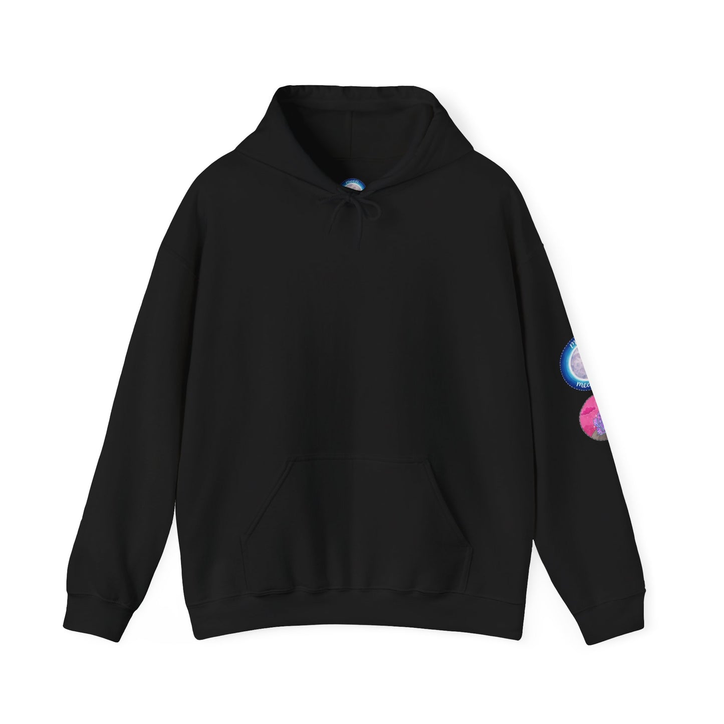 Psychedelic Crystal Moon Hoodie