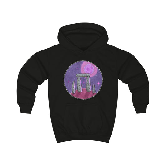Stonehenge Moonlight Kids Hoodie