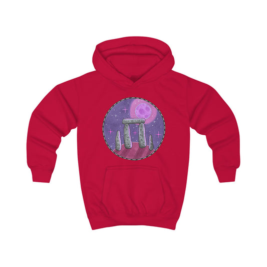 Stonehenge Moonlight Kids Hoodie