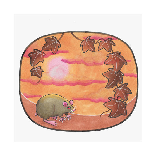 Trevor the Mouse Fine Art Poster