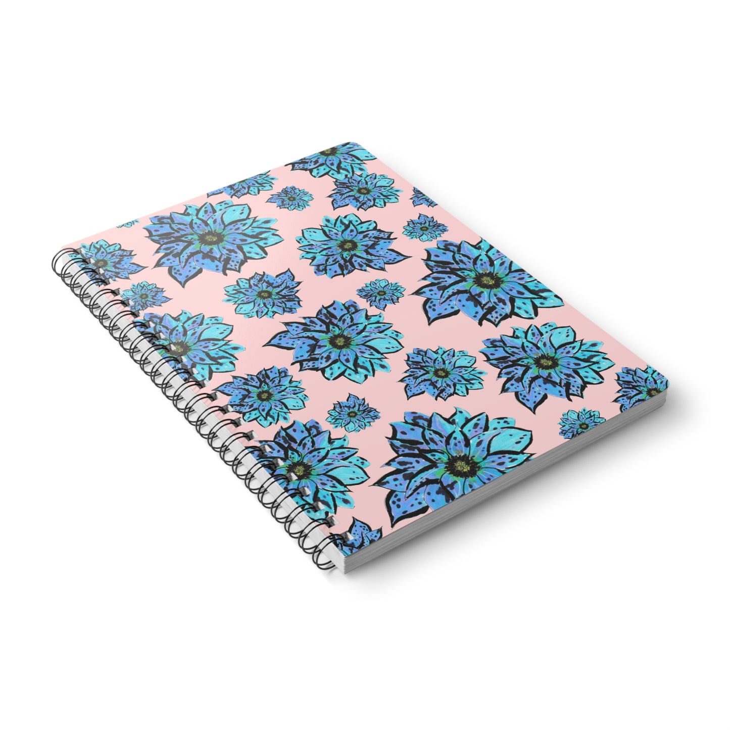 Blue Dahlia A5 Notebook