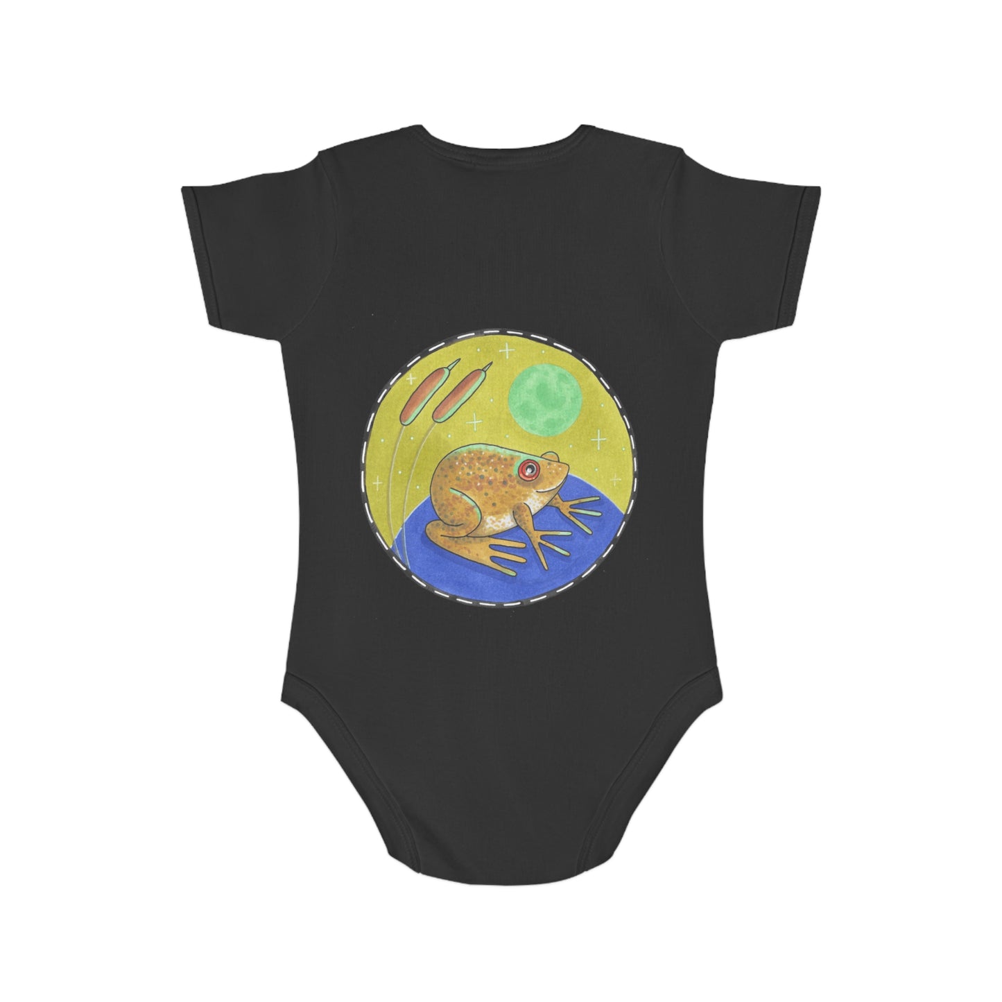 Geoffrey the Frog Baby Bodysuit
