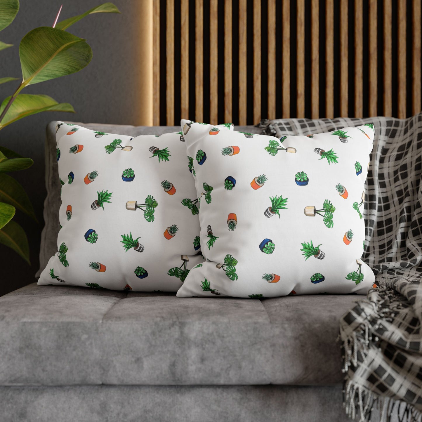 Plant Lover Pattern Pillowcase