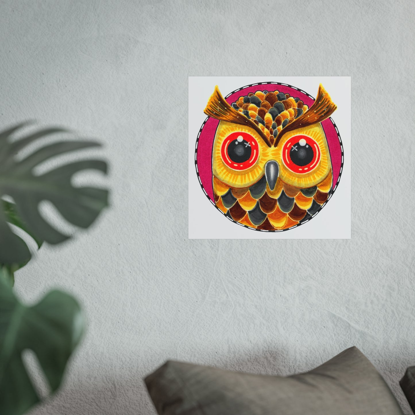 Sir Douglas Hootington the Owl Art Poster