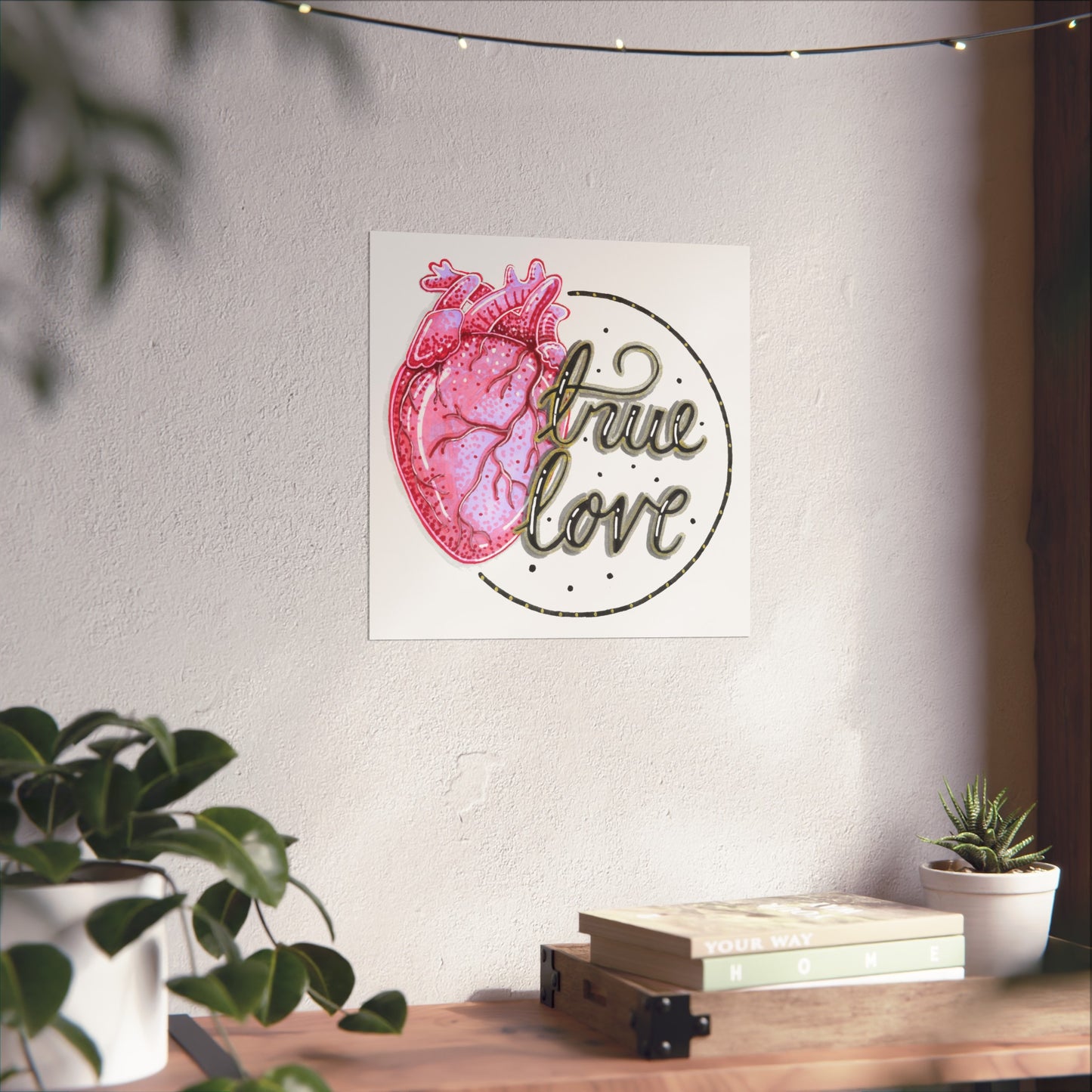 True Love Art Poster