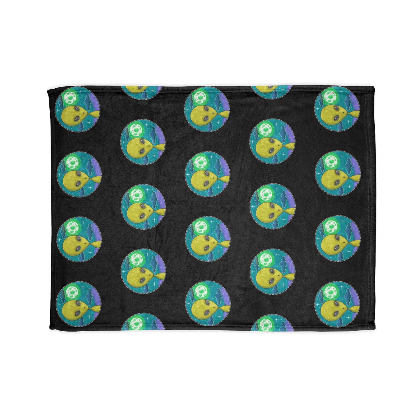 Alfred the Alien Pattern Blanket