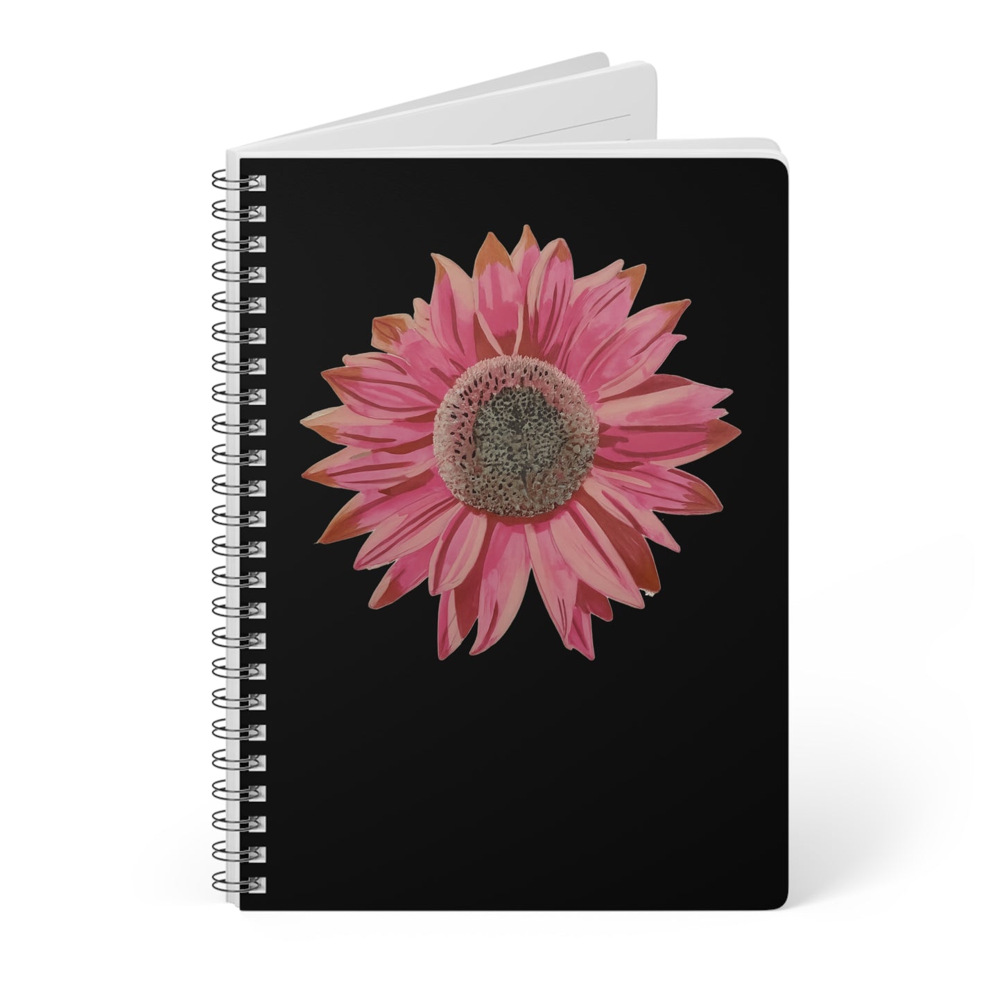 Pink Sunflower A5  Notebook