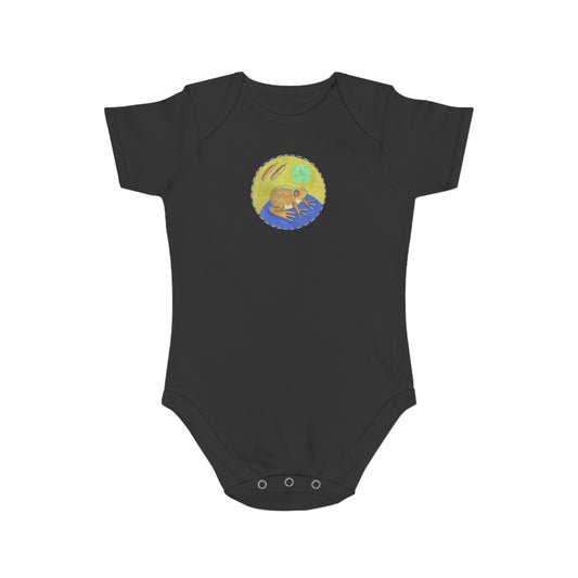 Geoffrey the Frog Baby Bodysuit