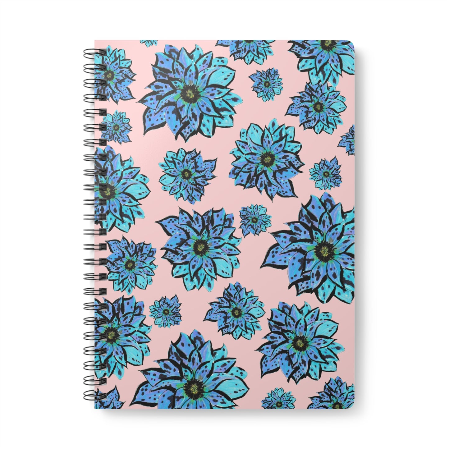 Blue Dahlia A5 Notebook