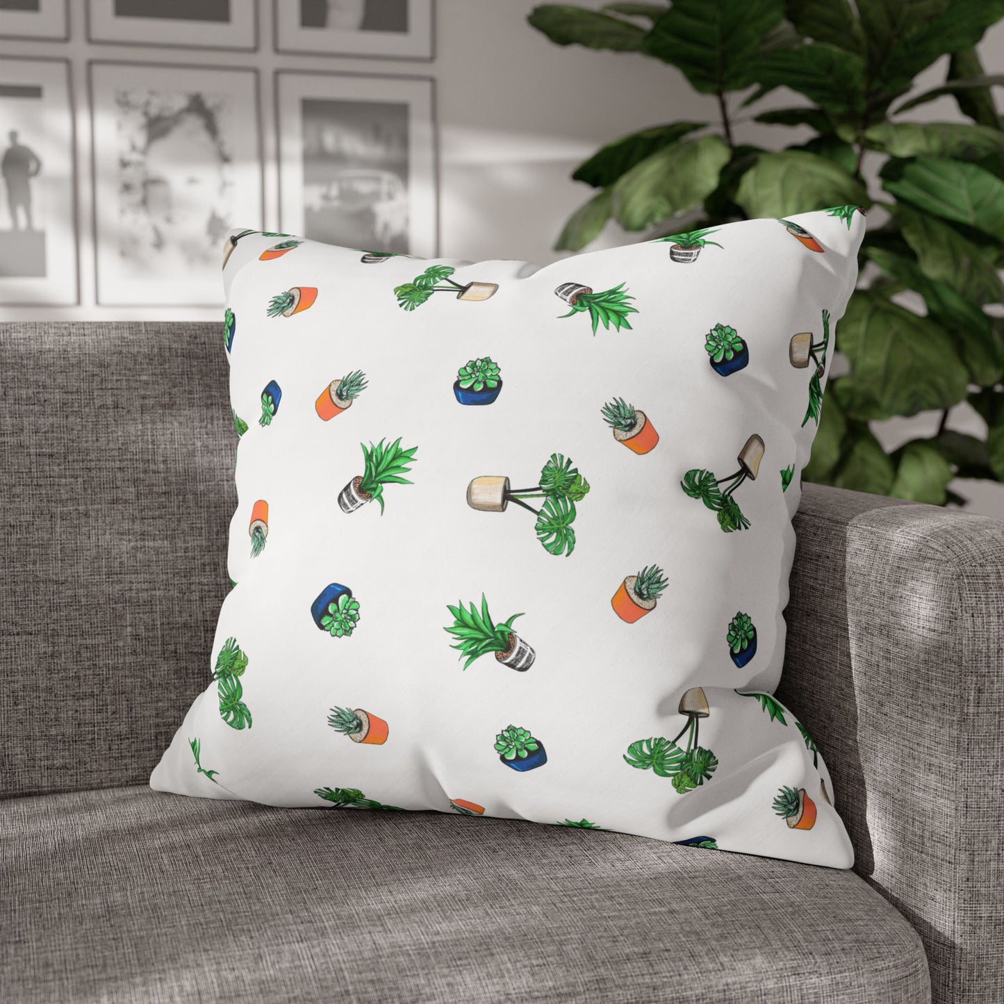 Plant Lover Pattern Pillowcase