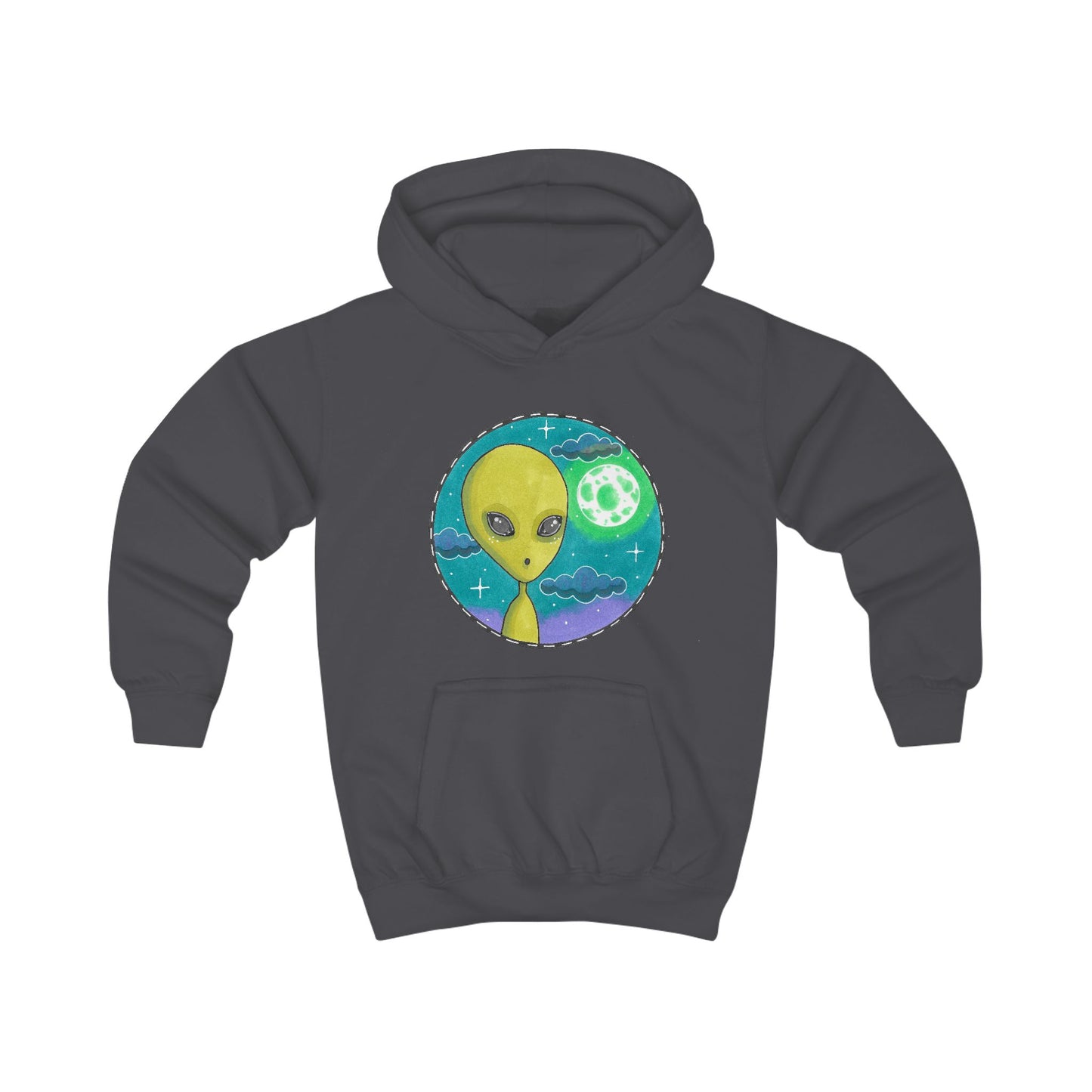 Alfred the Alien Kids Hoodie