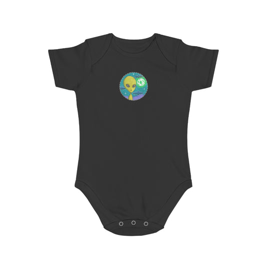 Alfred the Alien Baby Bodysuit