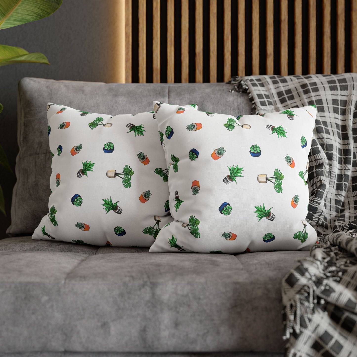 Plant Lover Pattern Pillowcase