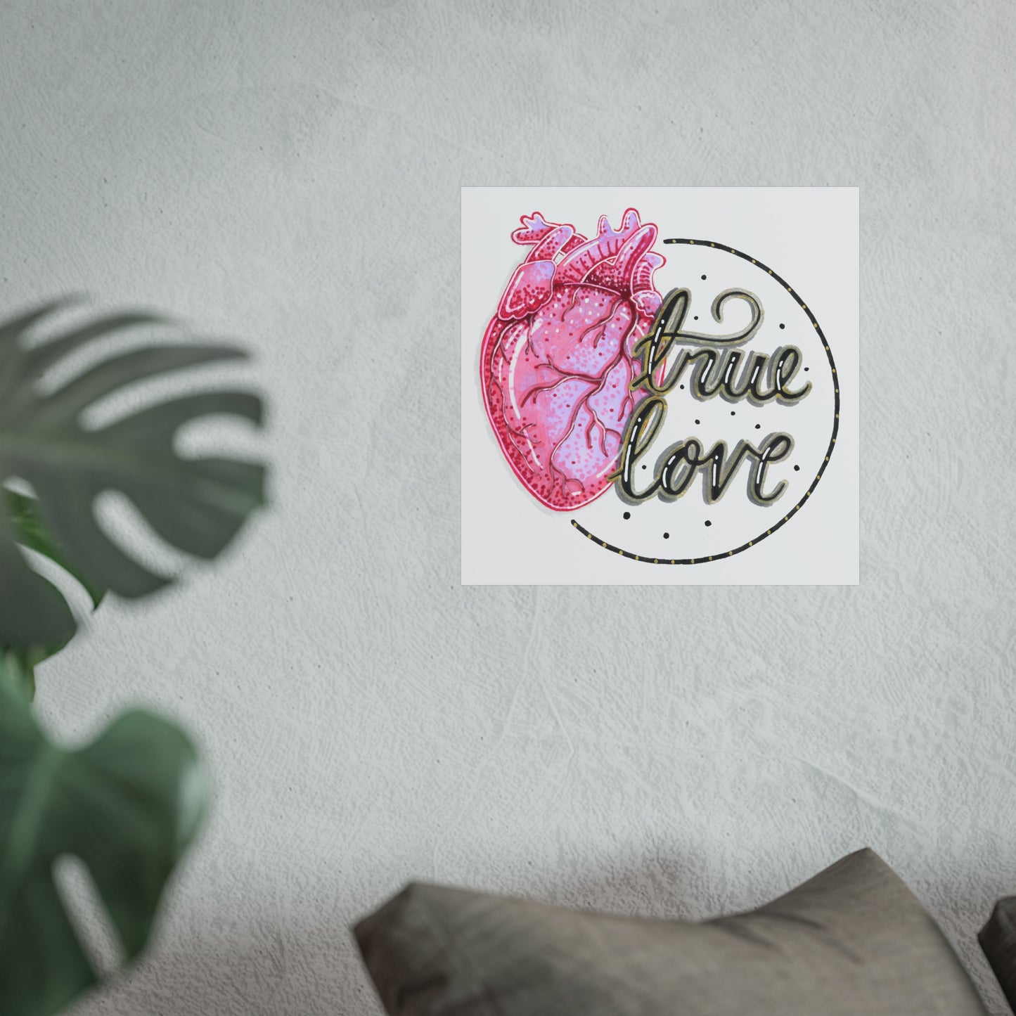 True Love Art Poster