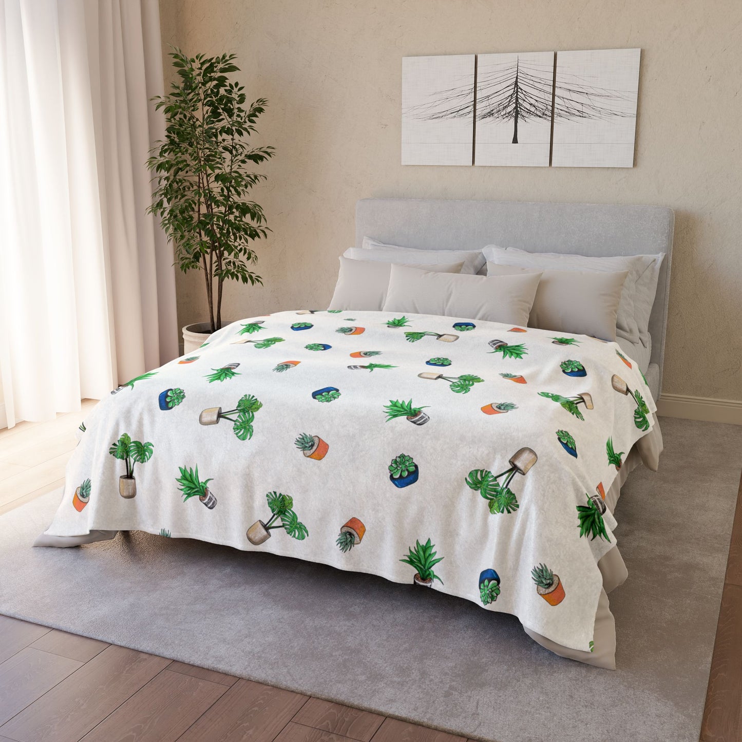 Plant Pattern Blanket